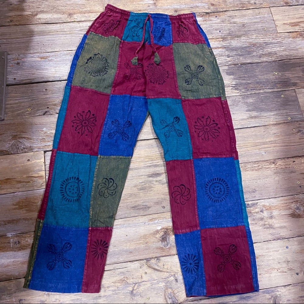 Hippie patchwork pants - Picture 2 of 5